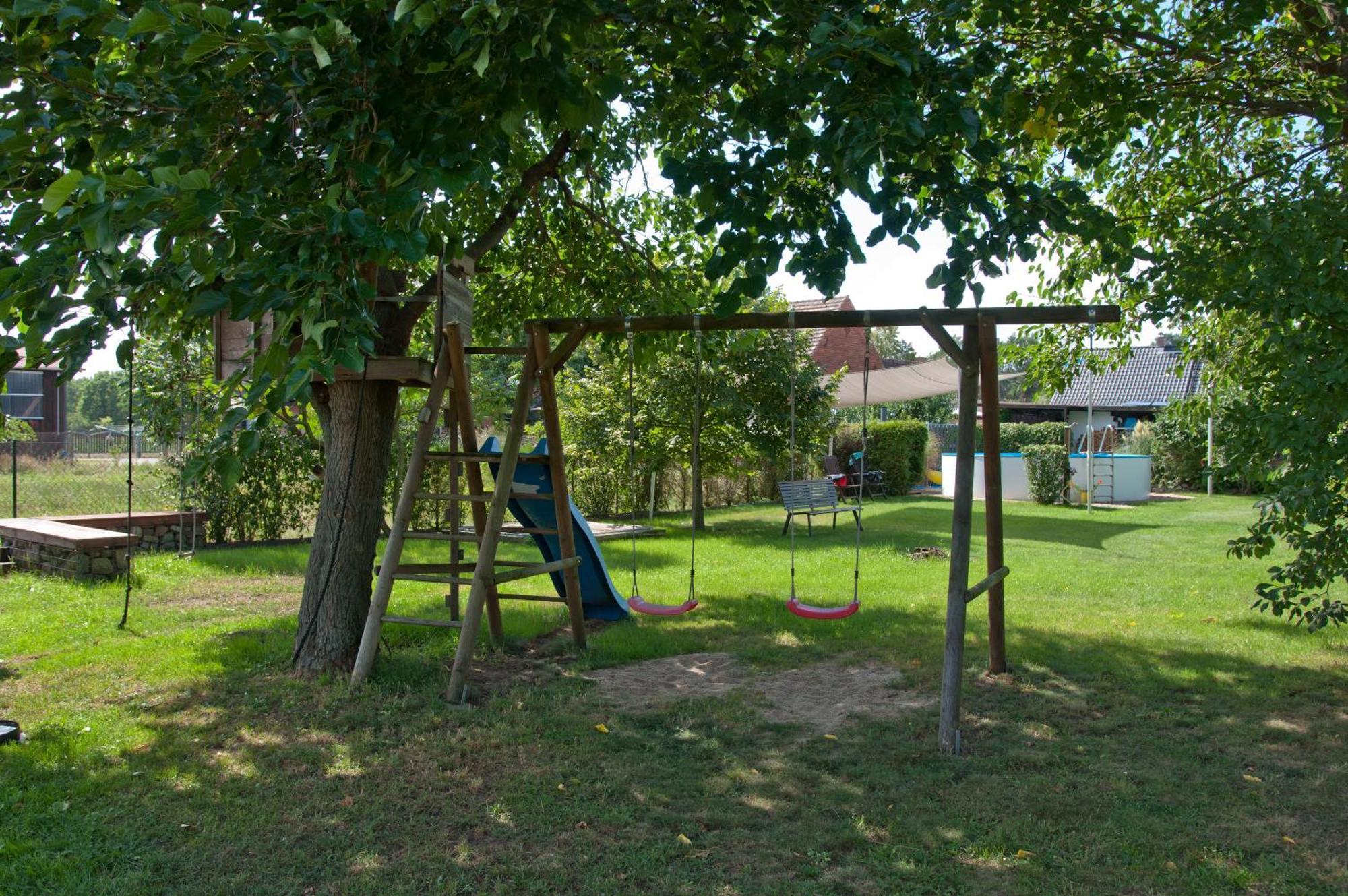 Ferienwohnung Alte Schule Vetschau Exterior foto